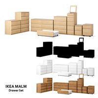 ikea malm drawer set