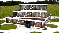 cubic building