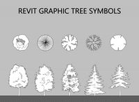 Tree Graphic Symbols - Revit Family Collection