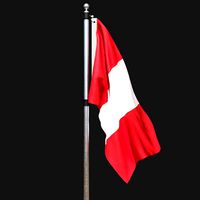 Flag of peru 02