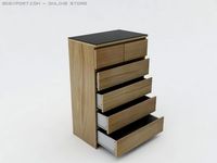 Cabinet Ikea 3D Model