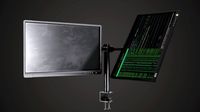 monitor arm plus monitor - pbr gameready