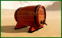 wine barrel