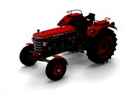 low poly huerlimann tractor d110