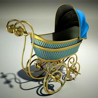 baby pram retro