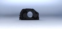 mercedes oil pump body a 906 180 0801 3d reverse engineering 3d print model
