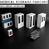 medical storage furniture set