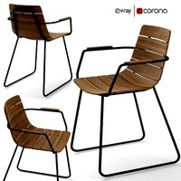gloster william dining armchair