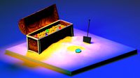 low poly modeling - gold digger