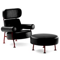 ligne roset astair armchair and puff