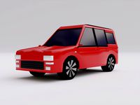 cartoon car