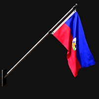 Flag of haiti 03