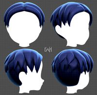 Base Hair for Boy V06