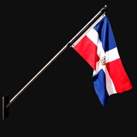 Flag of dominican republic 03