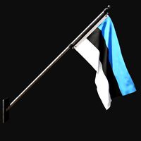 Flag of estonia 03