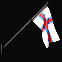 Flag of faroe islands 03