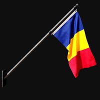 Flag of chad 03