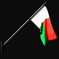 Flag of madagascar 03