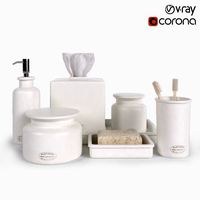restoration hardware flatiron union stoneware bath accessories