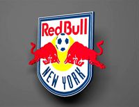 new york red bulls 3d logo emblem