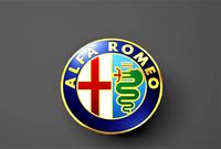 alfa romeo 3d logo emblem