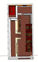 business interior fast food restaurant decoration design chinese style