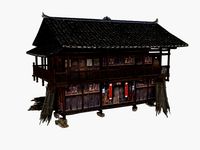 wooden house