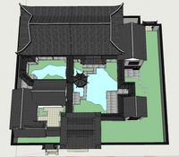 modern single family villa
