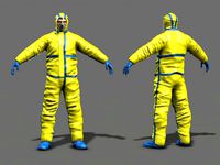 hazmat worker