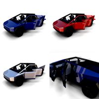 tesla cybertruck with interior pack