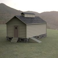 Ice House 3D Model