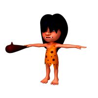 prehistoric caveman cartoon