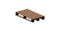 flat wooden pallet