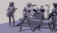 Freddie Mercury - Queen 3D printing | 3D
