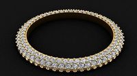 41mm Rolex Compatible Diamond bezel 2 row 1-9mm | 3D