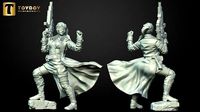 SCI-FI Miniature Russian women soldier-Model 3 | 3D