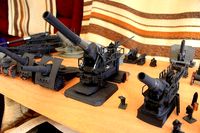 35 5 cm Haubitze M1 ww2 German artillery  | 3D
