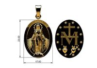 Medalha Milagrosa Nossa Senhora das Gracas | 3D