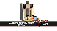 Jabbas Trophy Room Small 1-6 scale  | 3D