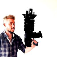 BOLTER WARHAMMER 40K SPACE MARINES COSPLAY PROP REPLICA 3D MODEL | 3D