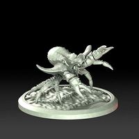 Crab Creature Underwater Monster | 3D