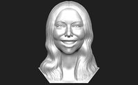Mariah Carey bust for 3D printing | 3D