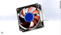 PC fan solidworks