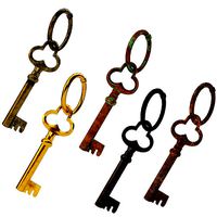 Antique old key 3d model