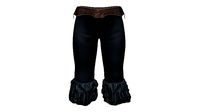 Ruffled Bottom Bloomers Style Capri Pants