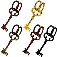 Antique Key 3d model