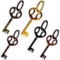 Antique Key old 3d model
