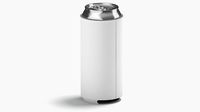 White Can Koozie 500 ml
