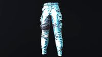 BALMAIN CARGO JEANS PBR