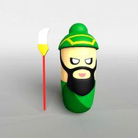 Cartoon Guan Yu v1 001
